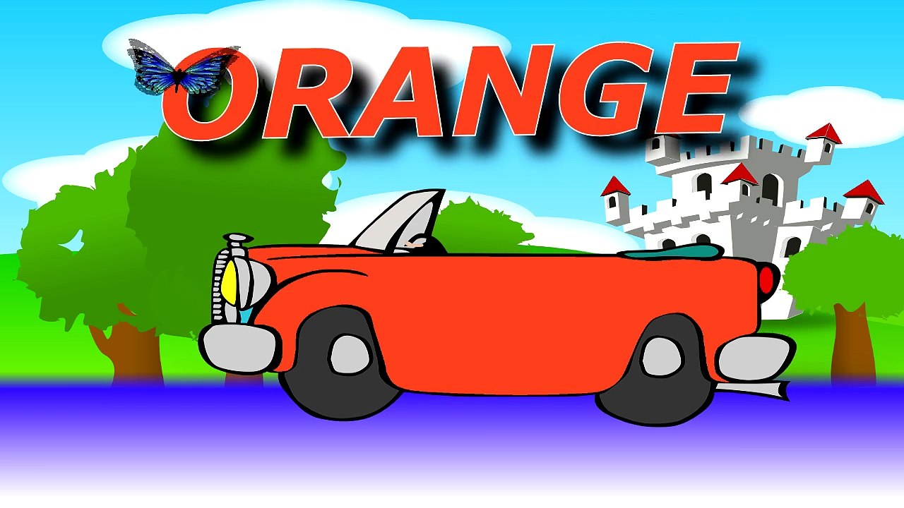 Aprender los Colores Para los Niños con 3D Rayo McQueen Disney Cars 2 Inclinada Video para Niños