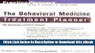 Download ePub The Behavioral Medicine Treatment Planner Full Ebook