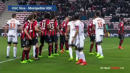 OGC Nice 2-1 Montpellier HSC –  Highlights - 24.02.2017