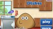Pou Washing Dishes: Pou Washing Dirty Dishes! Pou Games | Kids Play Palace