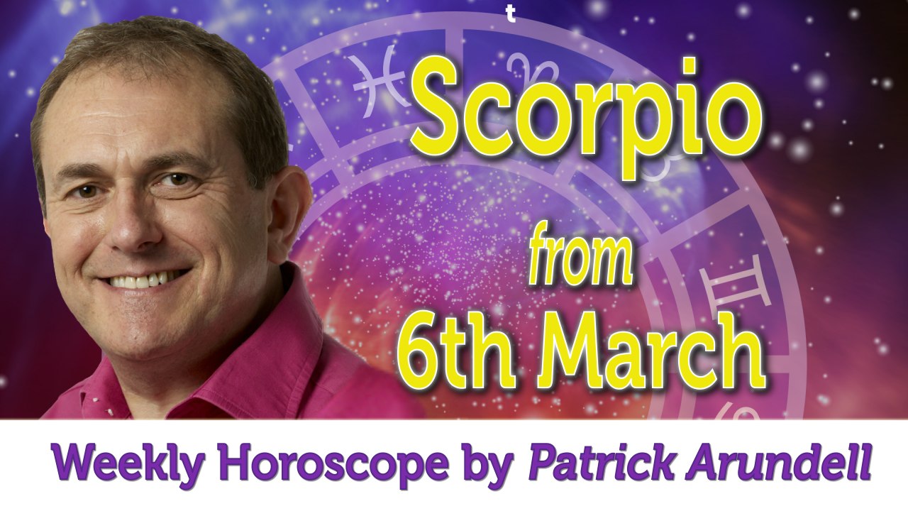 Scorpio Weekly Horoscope from 6th March 2017