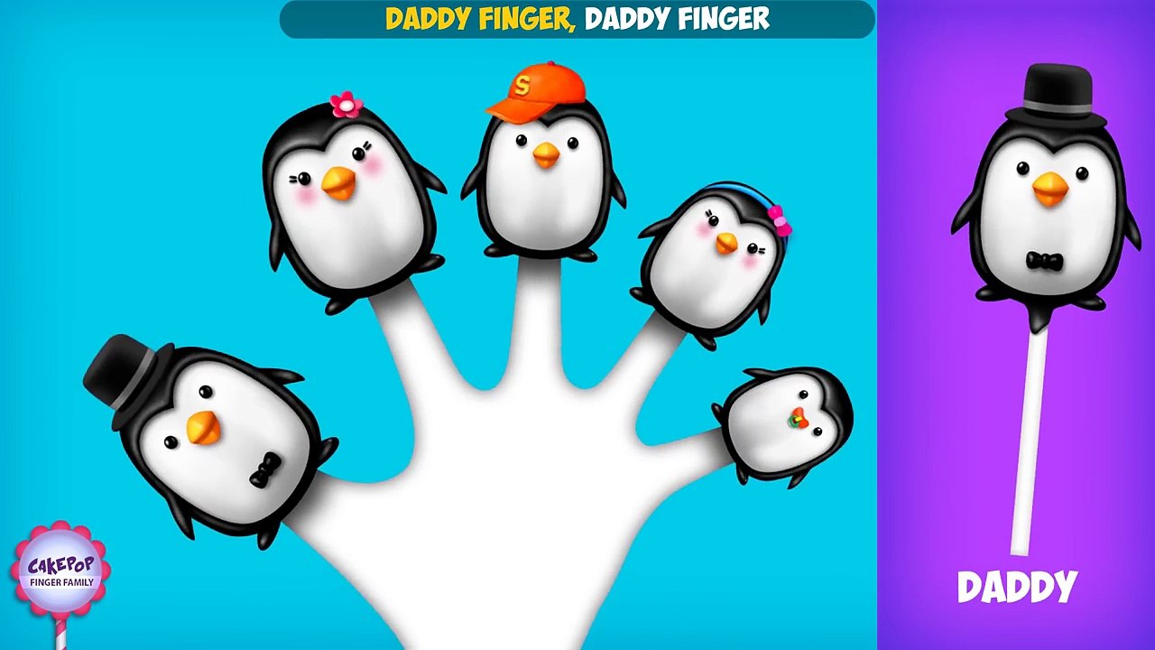 Pororo Lollipop Finger Family Song Nursery rhyme