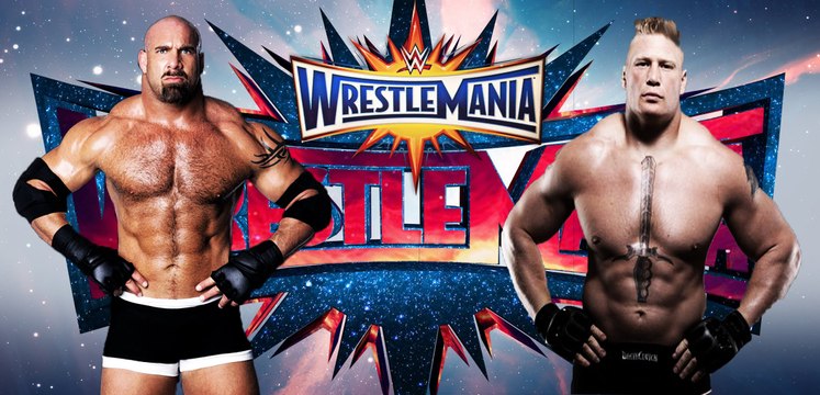 WWE- Wrestlemania 33 Brock Lesnar vs Goldberg Promo
