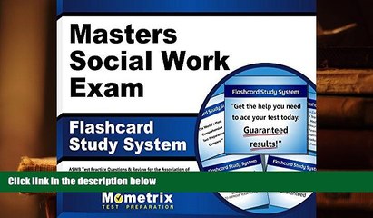 Best Ebook  Masters Social Work Exam Flashcard Study System: ASWB Test Practice Questions   Review