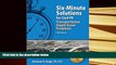 Popular Book  Six-Minute Solutions for Civil PE Exam Transportation Problems, 5th Ed  For Trial