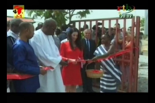 Inauguration de la salle Canal Olympia par le Président de Faso et les promoteurs de cette salle