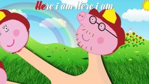 Nursery Rhyme From YOUTUBE Peppa Pig Firefighter Costume Party Finger Family Nursery Rhymes Kids S