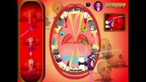 Congelados Elsa Anna Rapunzel Vampiro de la Cirugía w/Médico videos de juegos para los niños