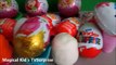 6 SURPRISE EGGS and BONUS kinder surprise eggs unboxing toy childrens игрушки киндер сюрп