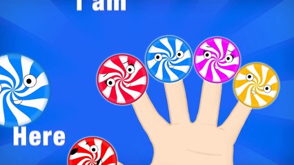 Candy Fan Finger Family Nursery Rhymes Lyrics
