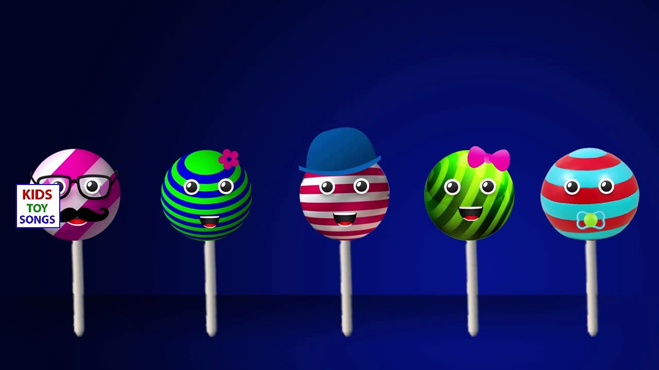 Mega Sweets Finger Family 3D Nursery Rhyme Collection - Ice Cream Lollipops Finger Family