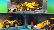 CAT Motorized Job Site Machine Wheel Loader The Mighty Machines Construction Toys