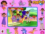Dora Shadow Puzzle Ganeplay-Find Dora Shadow Video for Kids-Dora The Explorer Games
