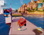 Cars 2 Juego Inglés Daredevil Rayo Mcqueen Casino Tour De Batalla De La Carrera