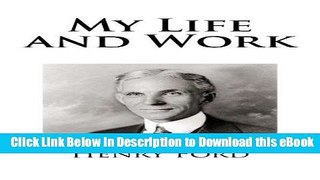 eBook Free My Life and Work Free Online