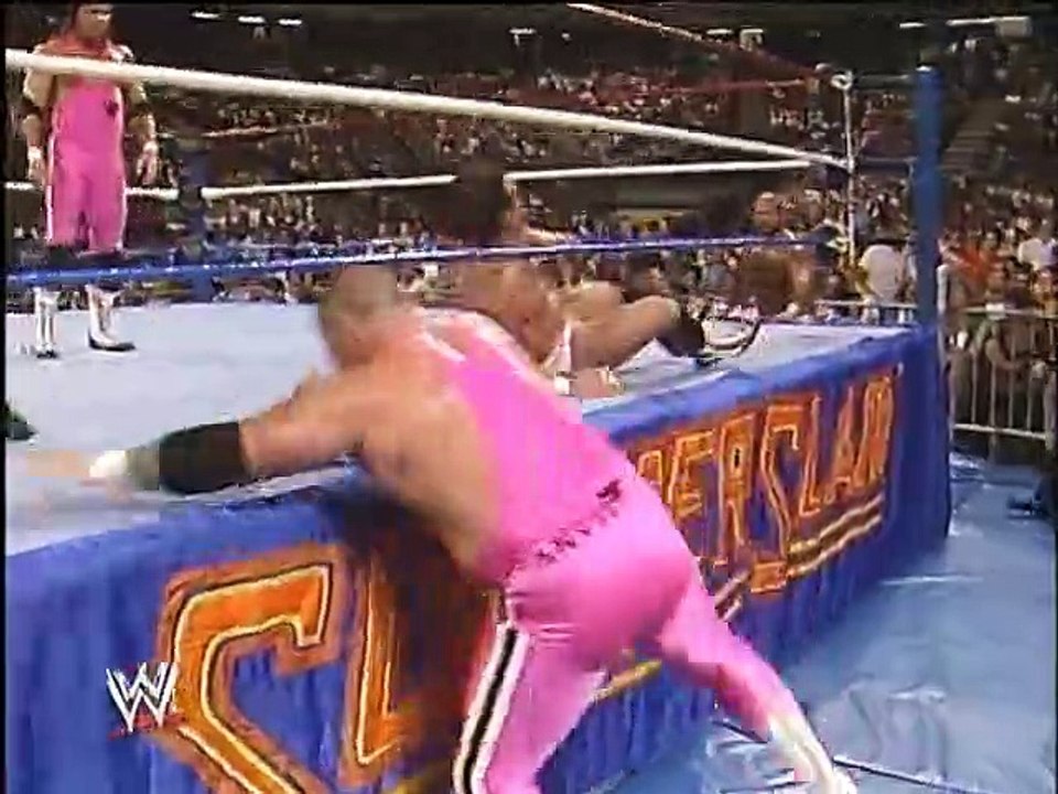 The hart foundation vs the brain busters Wwf summerslam 1989