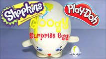 GIANT Play Doh SURPRISE EGG GOOGY SHOPKINS Barbie Minnie Mouse Hello Kitty My Little Pony
