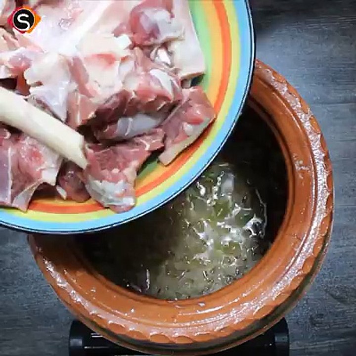 Original & unique "Chinioti Mutton Kunna" recipe.//