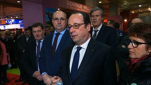 Déclaration à l'arrivée au 54ème Salon International de l'Agriculture