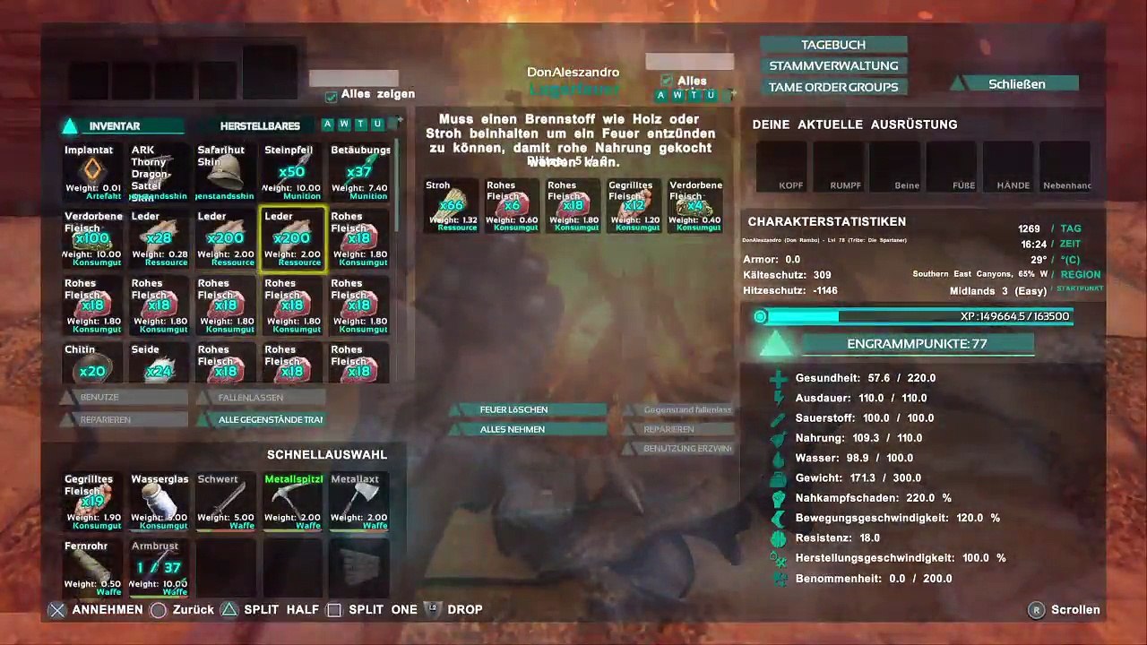 DonAleszandro ARK Survival Evolved : ««-Aufbau eines Imperiums mit Don Rambo-»» (907)