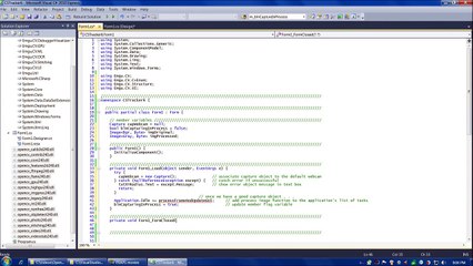 OpenCV tutorial 5_ Emgu CV with C#