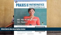 Popular Book  PRAXIS II Mathematics Content Knowledge (0061) Book   Online (PRAXIS Teacher
