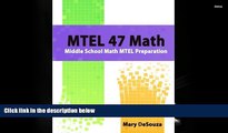 Popular Book  MTEL 47 Math: Middle School Math MTEL Preparation  For Trial