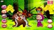 Masha And The Bear Dress Up Disney Princess Маша и Медведь Kids Games