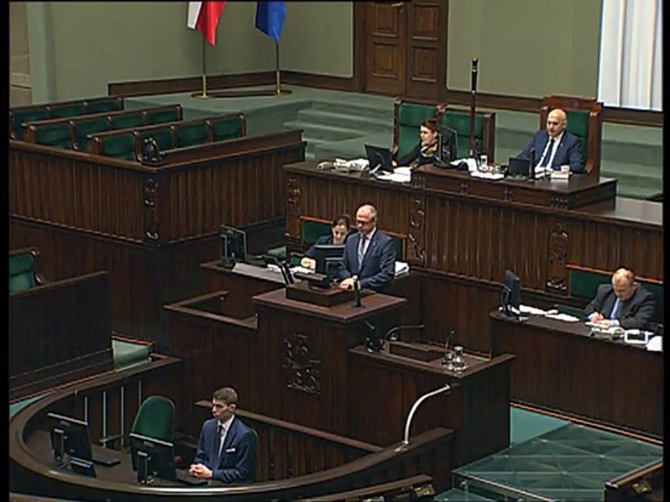Poseł Jacek Protas - Wystąpienie z dnia 22 lutego 2017 roku.