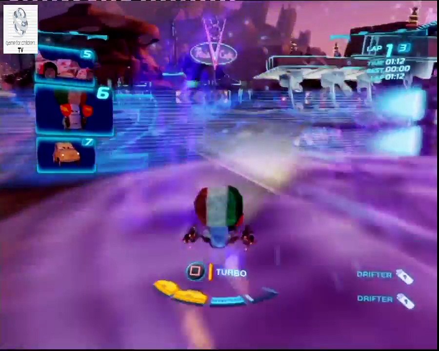 Cars 2 Game - Team Lightning Luigi - Radiator Sprint - Disney Car
