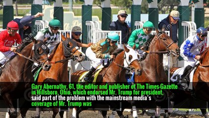 “Donald Trump’s on the playground, the media’s on the playground, and they’re all fighting for that one little swing.”