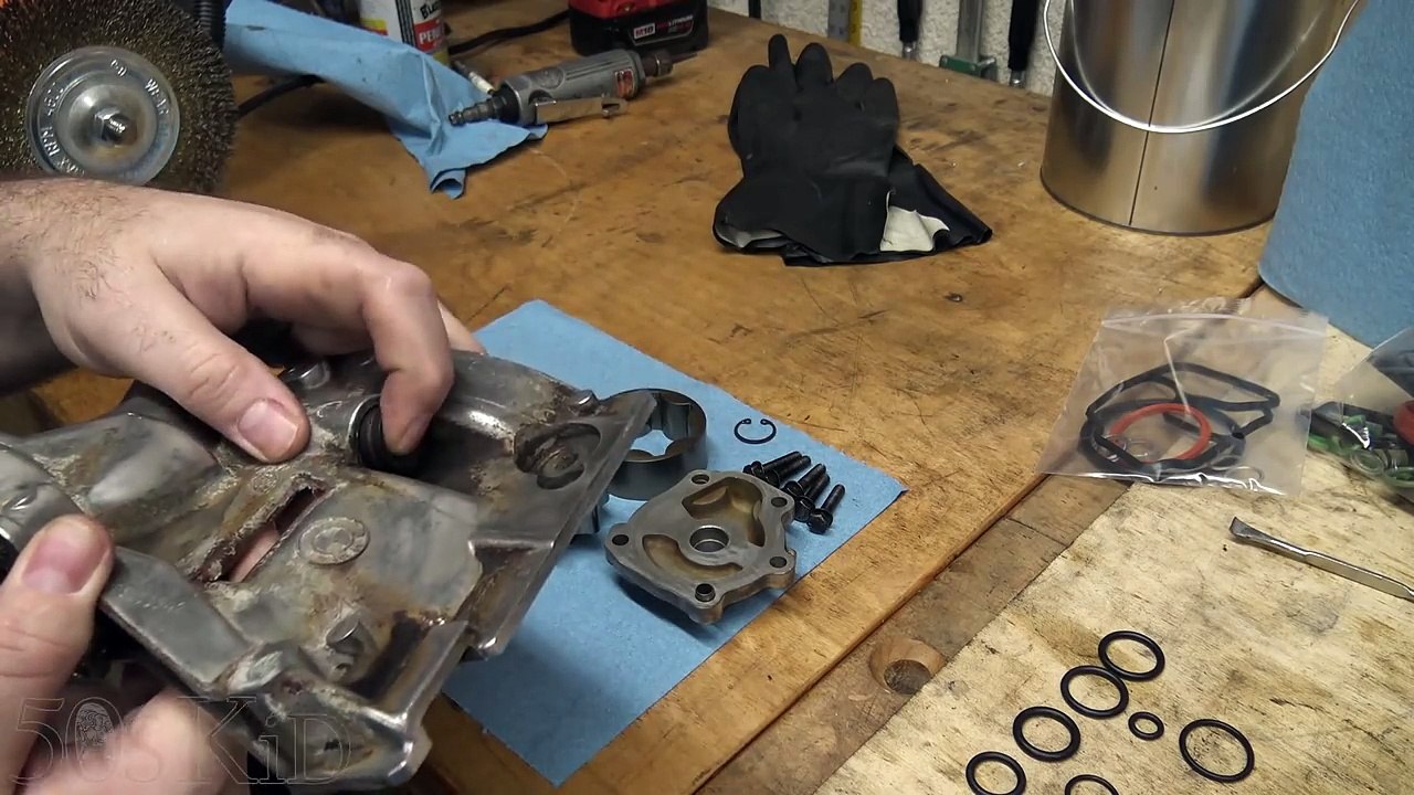 BMW E46 M54 Oil Pump Rebuild & Cleaning video Dailymotion