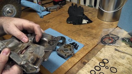 BMW E46 M54 Oil Pump Rebuild & Cleaning