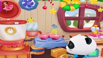 Bebé Panda Tienda De Dulces | Aprender A Hacer Caramelos | Dulces De Fábrica Juego