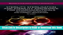 PDF Online Sterility, Sterilisation and Sterility Assurance for Pharmaceuticals: Technology,