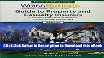 FREE [DOWNLOAD] Weiss Ratings Guide to Property   Casualty Insurers, Summer 2016 For Kindle