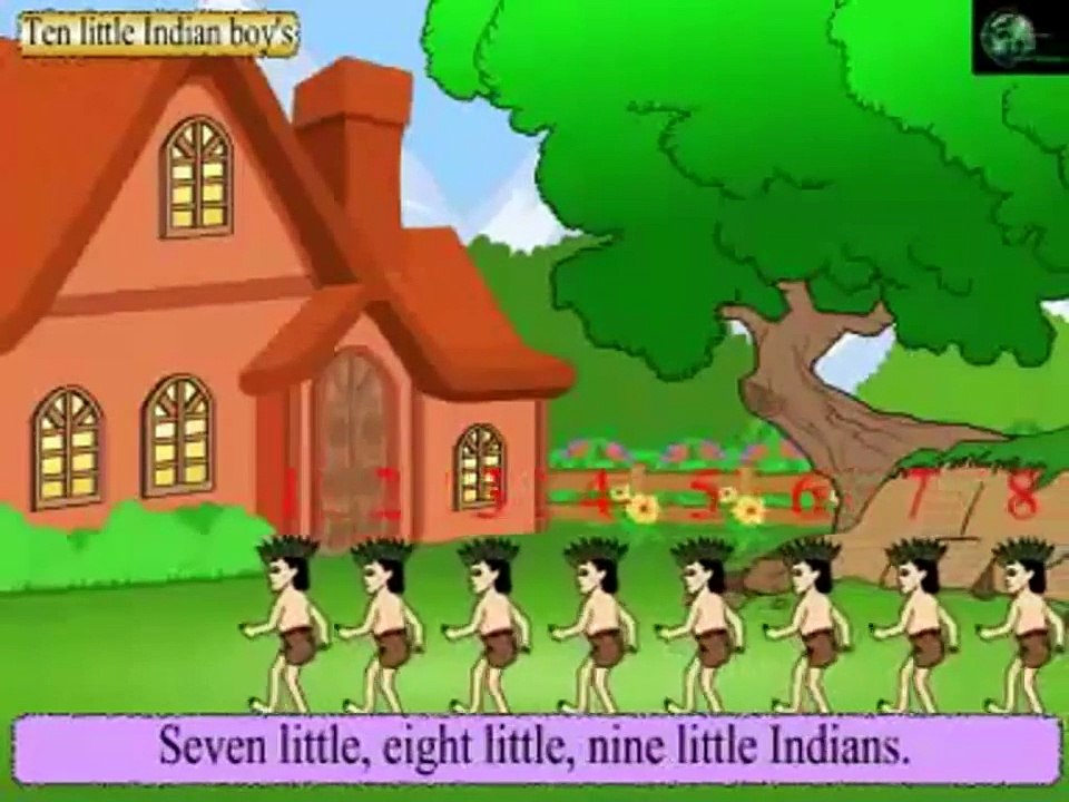 Ten Little Indians | Nursery Rhymes | Popular Nursery Rhymes by KidsCamp