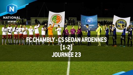 J23 : FC Chambly - CS Sedan Ardennes (1-2), le résumé