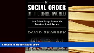 Best Ebook  The Social Order of the Underworld: How Prison Gangs Govern the American Penal System