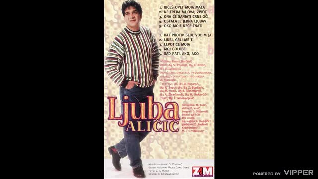 Ljuba Alicic - Sad pati, ako, ako
