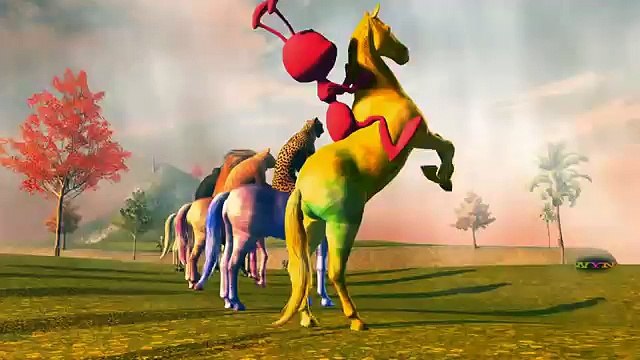 Животные, семья палец рифмы | 3D анимированные семья палец песни | папа, семья палец рифмы песни