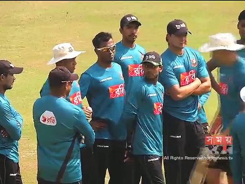 শ্রীলঙ্কা সফর সামনে রেখে দ্বিতীয় দিনের মতো অনুশীলনে টাইগাররা