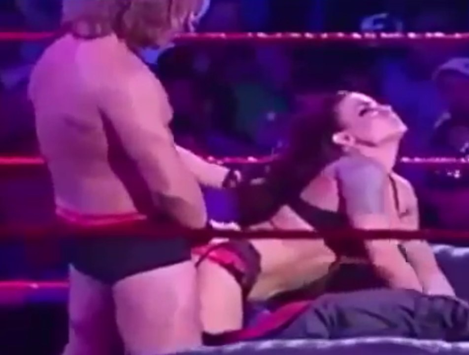 Edge And Lita Live Celebration On Raw (hot)