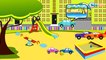 Carritos para niños - Excavadora y Camión - Coches para niños - Caricatura de carros