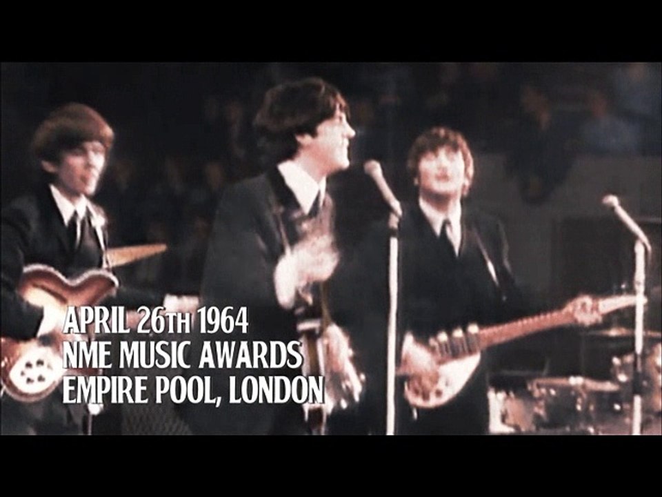 THE BEATLES - LIVE 1964 - "Can't Buy Me Love"