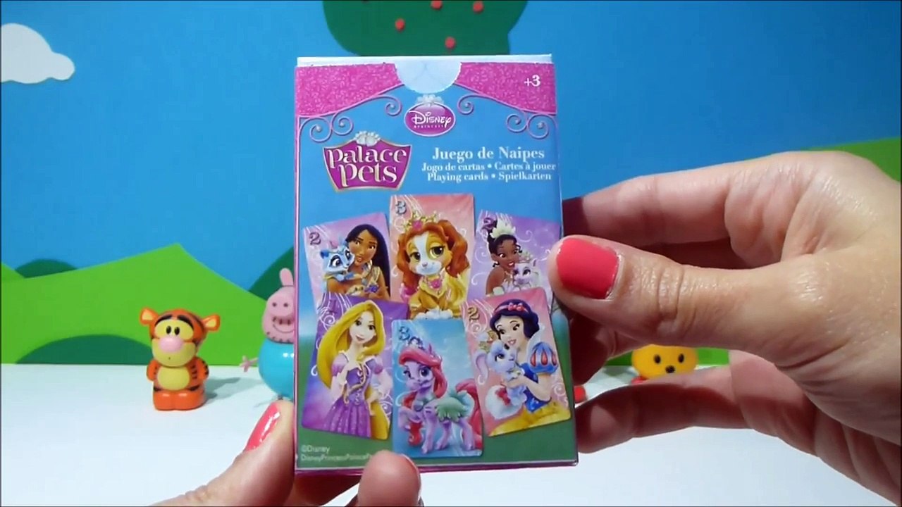 DISNEY PRINCESS, FROZEN, DOC MCSTUFFINS and PALACE PETS Jumbo Playing Cards