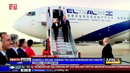 Pesawat PM Israel Dilarang Masuk Wilayah Indonesia