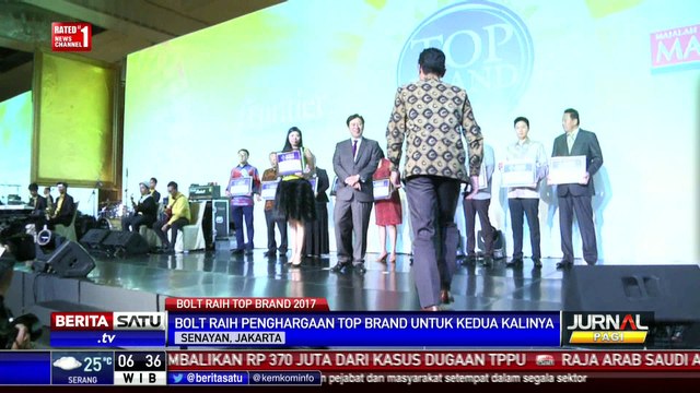 BOLT Raih Penghargaan Top Brand 2017