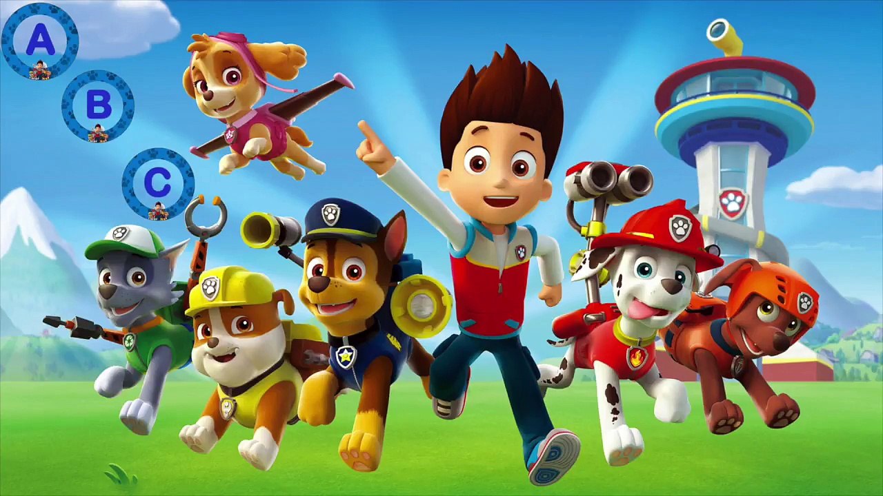 PAW Patrol Alphabet Song for Children ABC Songs