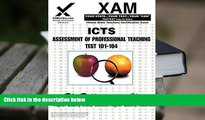 Popular Book  ICTS Apt Assessment of Professional Teaching Test 101-104  For Online